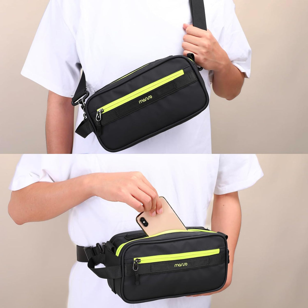 MOSISO Bike Handlebar Bag, Bicycle Frame Case Cycling Front Pouch