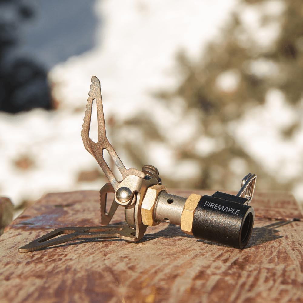 Fire-Maple FMS-300T Portable Camping Stove Ultra Light Titanium Gas Stove