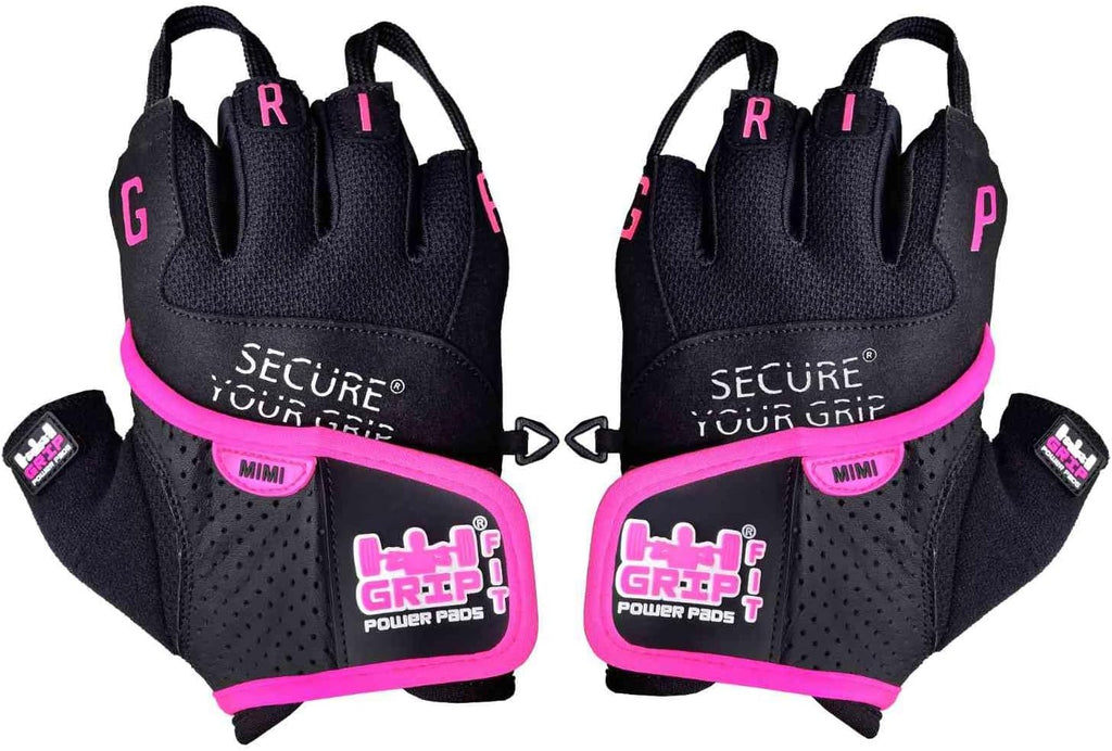 Grip Power Pads Mimi Women’s Workout Gloves – Lightweight Weightlifting Gloves with Strong Grip for Gym, Cross Training, Cycling, Pull-Ups, Climbing, Rowing & Fitness