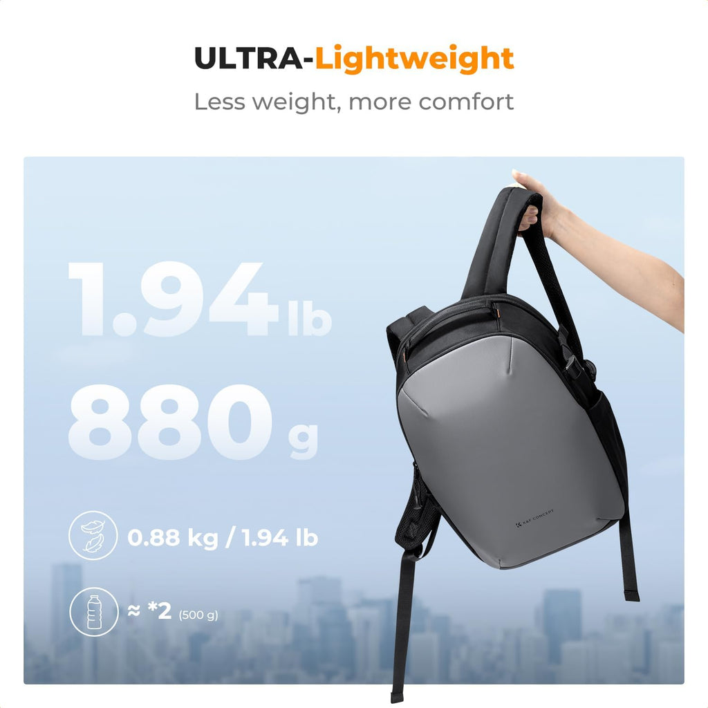 K&F CONCEPT Camera Backpack, Compact Camera Bag Case for Photographers
