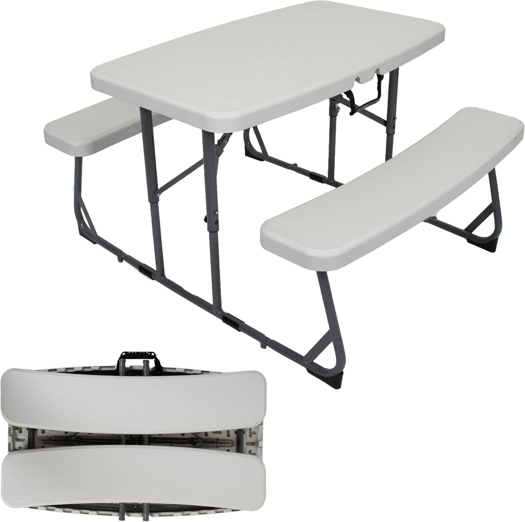 Stansport Compact Kids Picnic Table (G-940), White