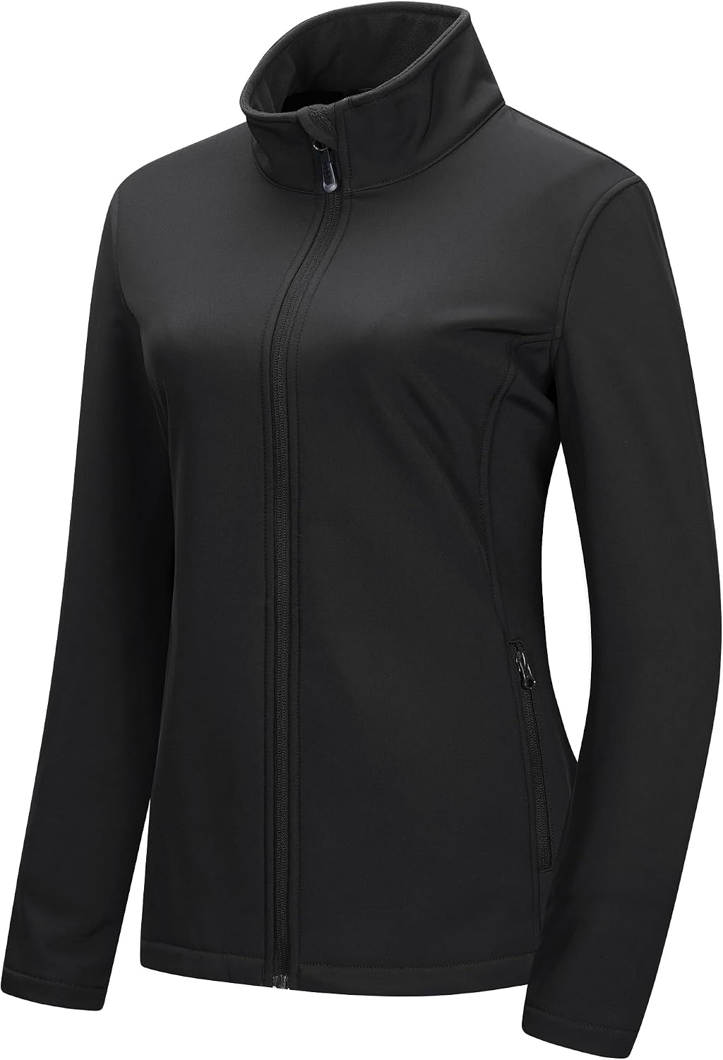 33,000ft Women's Waterproof Softshell Jacket Lightweight Fleece Lined Coat