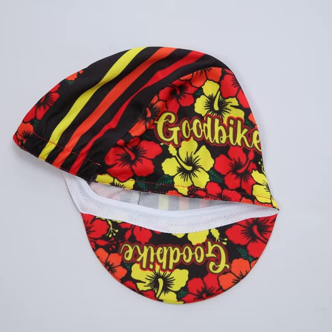 Man's Cycling Cap - Polyester Road Cycling Hat-Under Helmet - Cycling Helmet Liner Breathable&Sweat Uptake