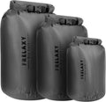 Frelaxy Waterproof Dry Bag 3 Pack, Lightweight Ripstop Dry Sack Set