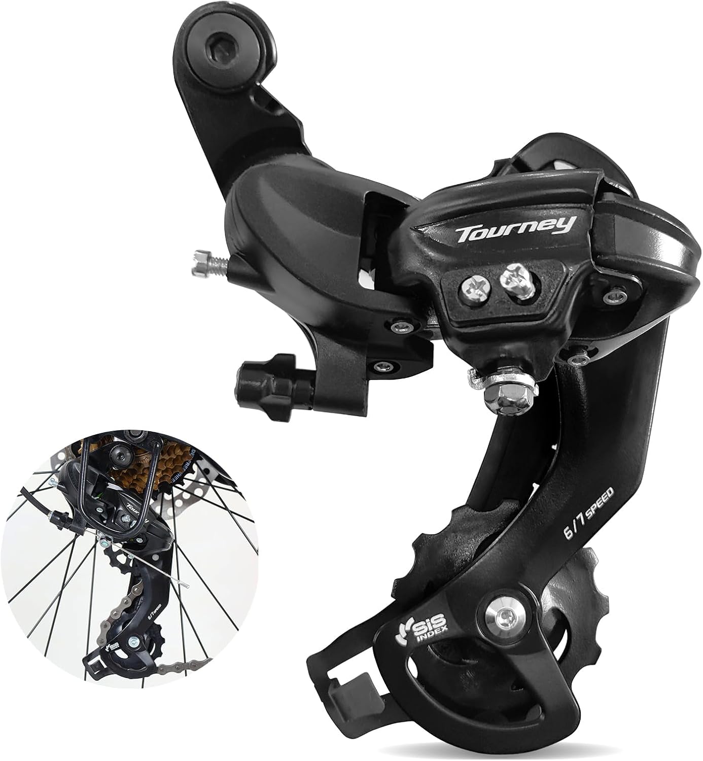 Tourney Rear Derailleur RD-TY300 6/7 Speed Derailleur Direct Mount