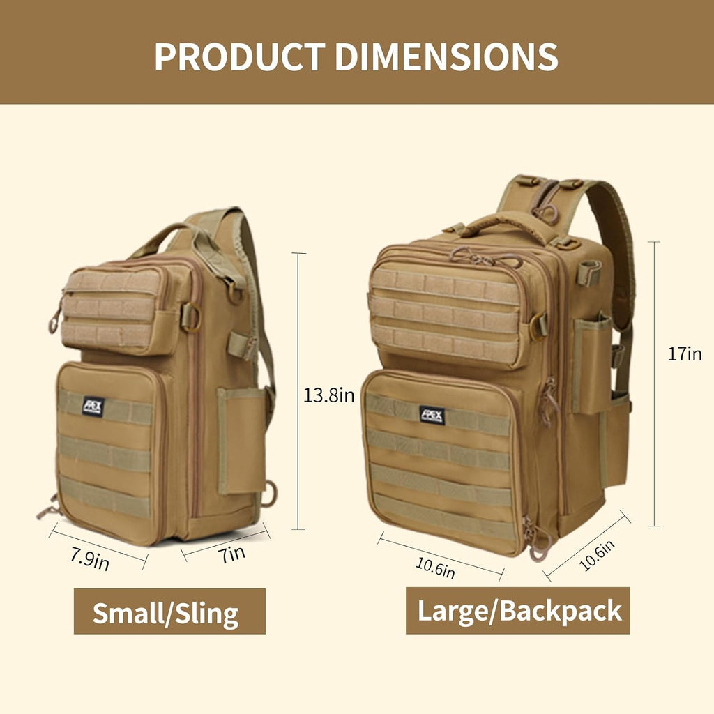 Fishing Backpack with Rod Holder, Fishing Tackle Bag