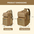 Fishing Backpack with Rod Holder, Fishing Tackle Bag