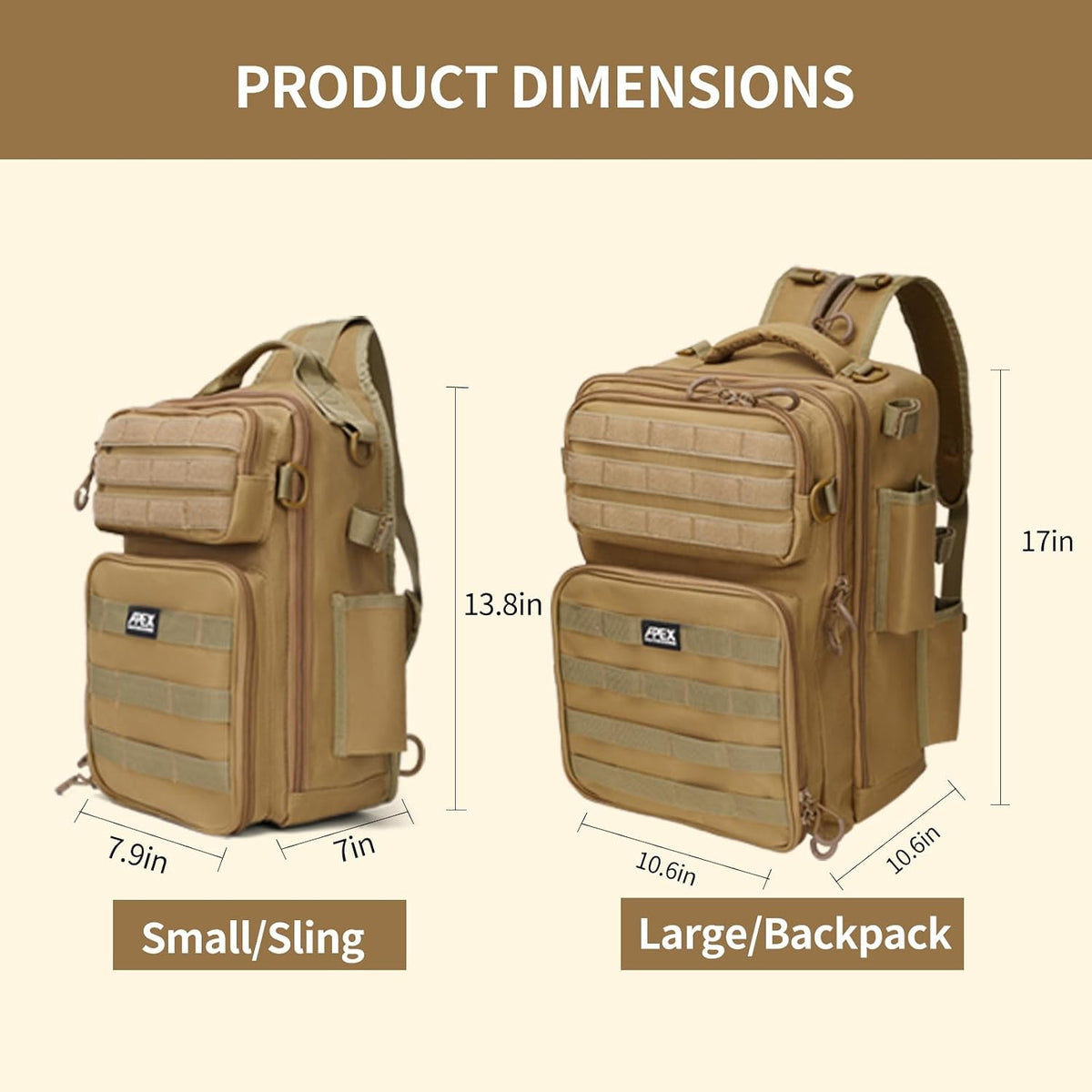 Fishing Backpack with Rod Holder, Fishing Tackle Bag