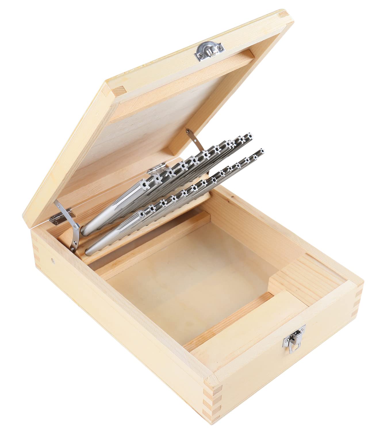 Accusize HSS Chucking Reamer Set Letter Size A to Z, 5500-SL00