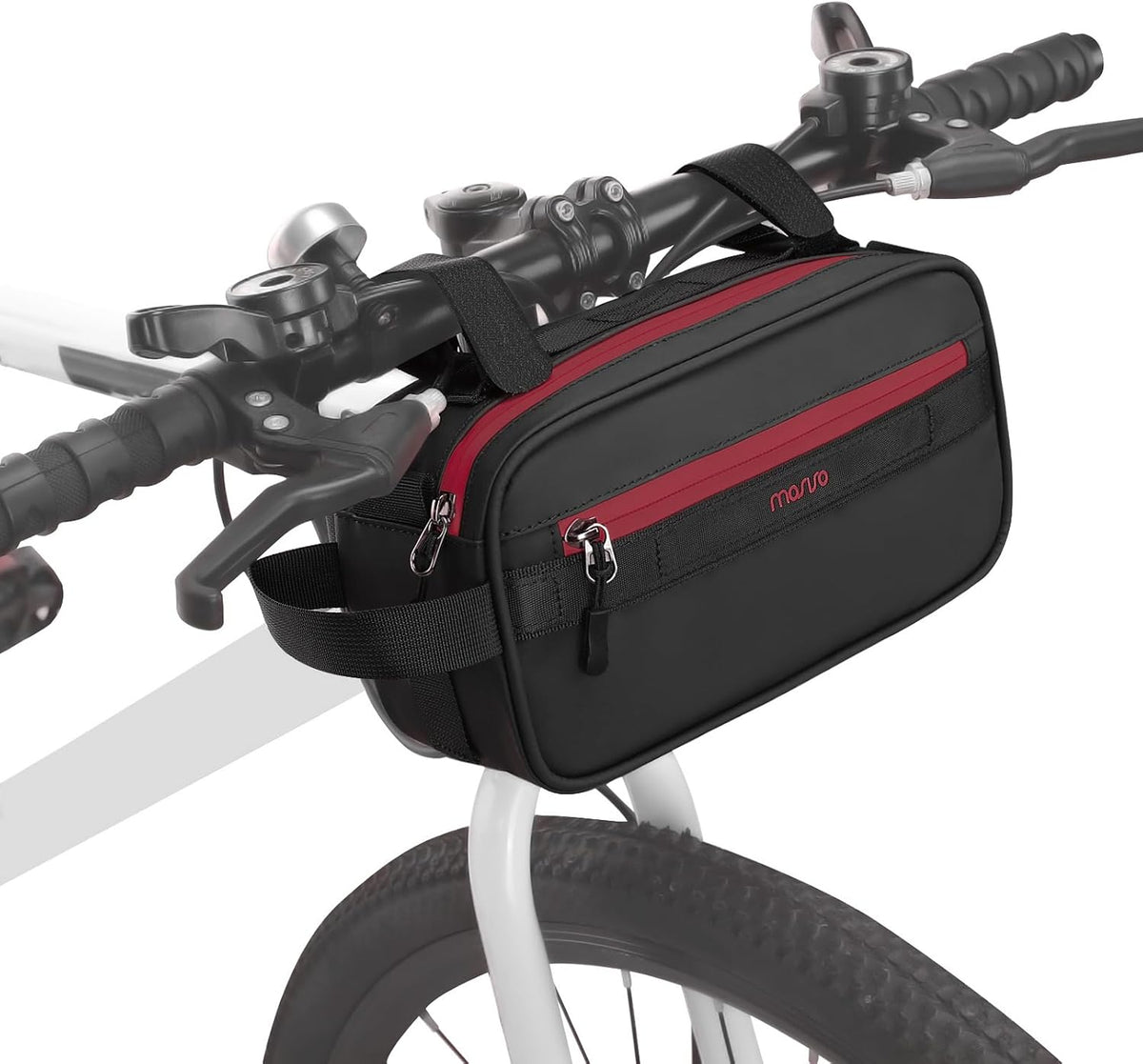 MOSISO Bike Handlebar Bag, Bicycle Frame Case Cycling Front Pouch