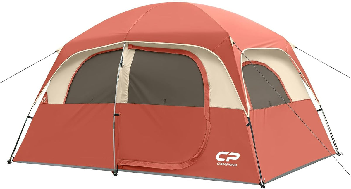 CAMPROS CP Upgraded 6/8 Person Camping Tents, Waterproof Family Tent
