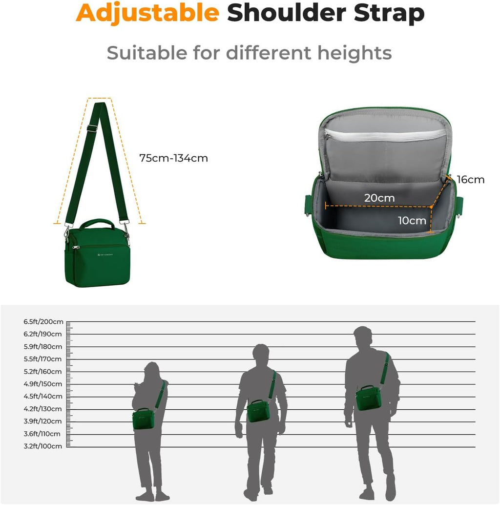 K&F CONCEPT Camera Sling Bag Small Crossbody Case