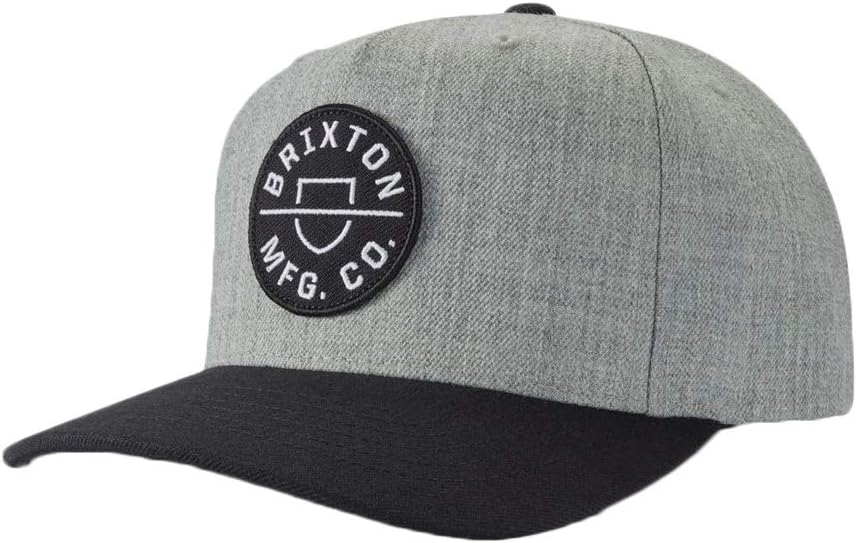 Brixton Mens Crest C Mp Snbk