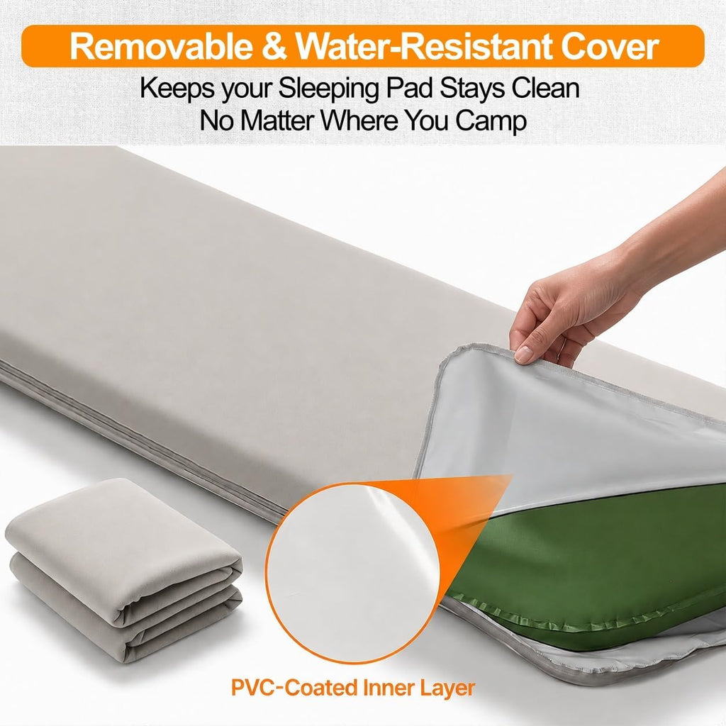 Self-Inflating Sleeping Pad, Memory Foam Camping Mattress pad, Sleeping Mat