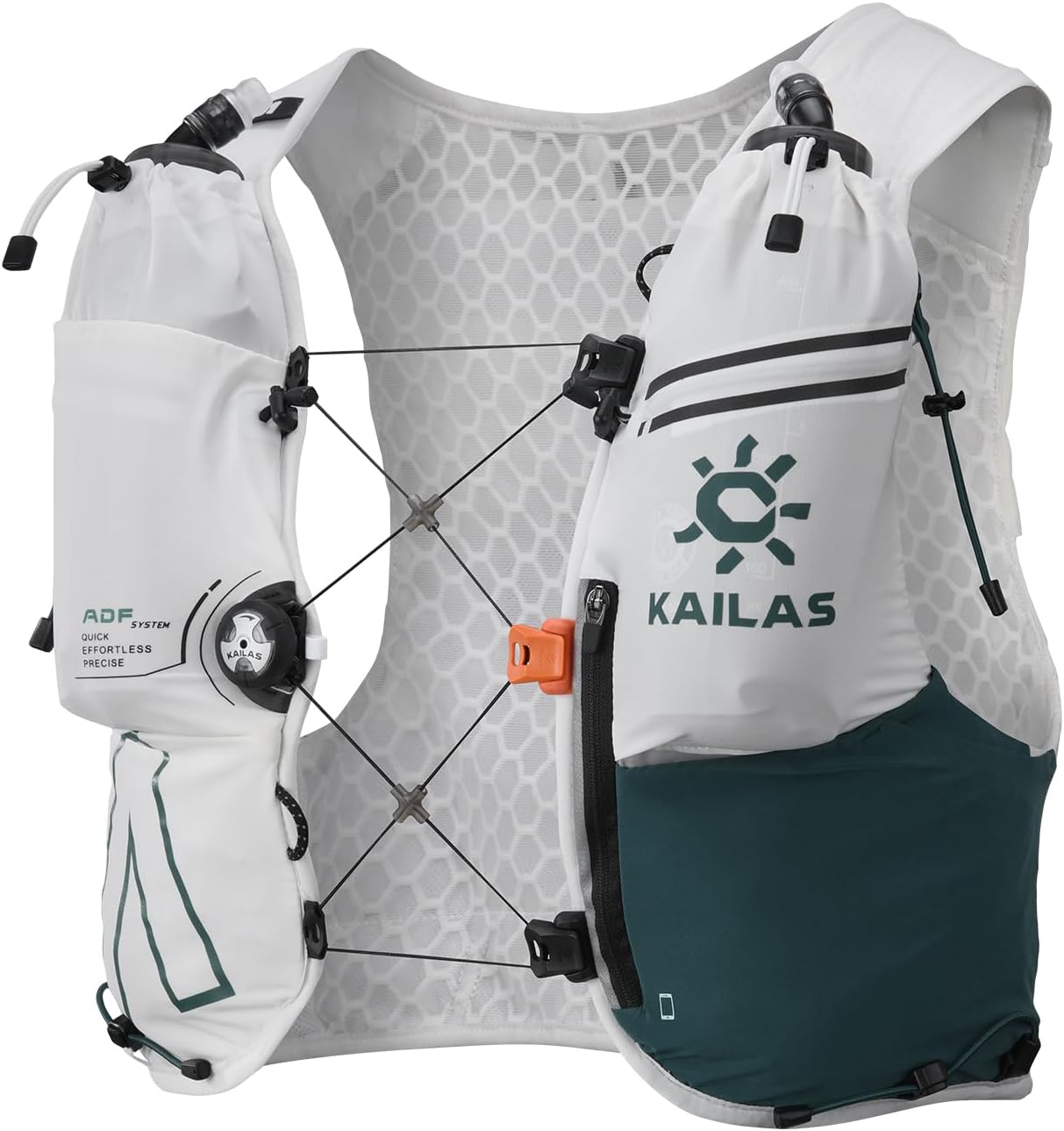 KAILAS FUGA AIR 8 Ⅳ Running Hydration Vest Hydration Pack Lightweight with Two TPU Water Bladders for Women Men Trail Cycling Hiking