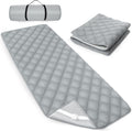 Quilted Foam Mattress Topper Pad, Non-Slip Super Soft Comfortable 75"x30", Cool Sleeping Pad for Camp Cot/RV Bunk/Narrow Twin Beds