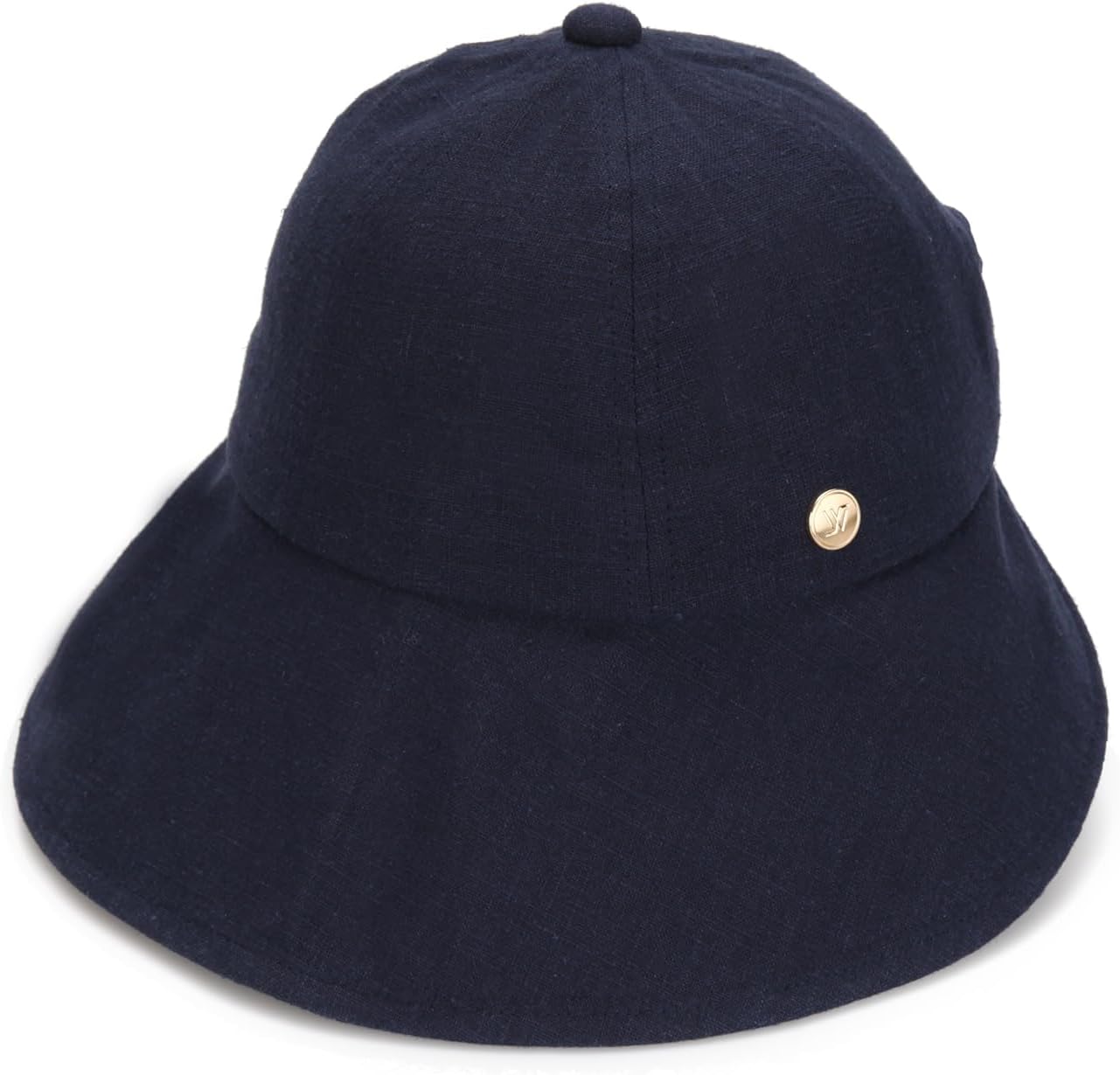 WHITE SANDS MOJA Linen Blend Victorian Bonnet Hat Sun Cap, Foldable Summer Visor | NEW Katy