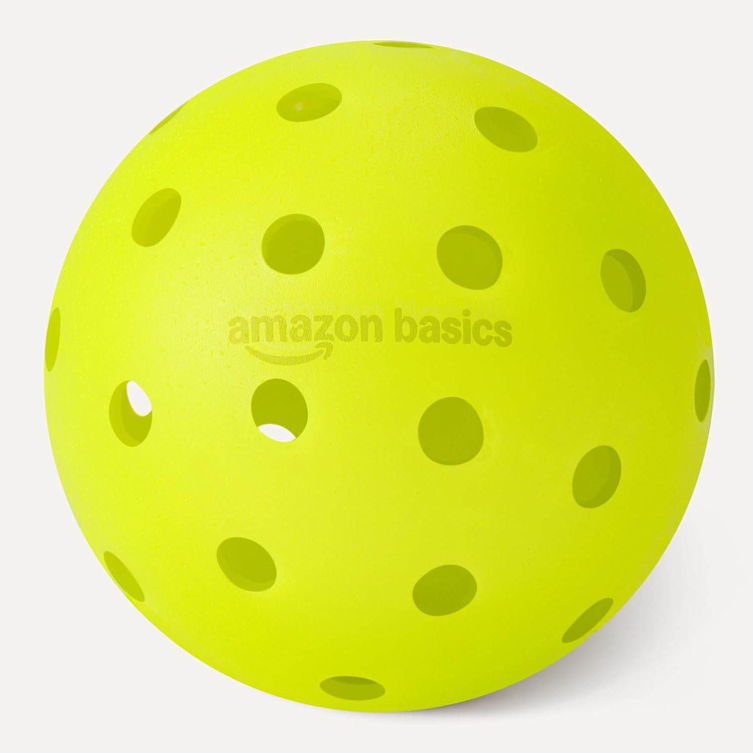 Amazon Basics Outdoor Pickleball Balls, USAPA Approved for Tournament Play, Durable Construction with Balanced and Consistent Performance, 40-Hole Design, Yellow