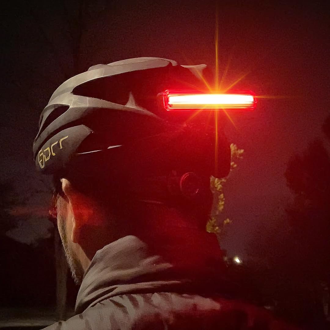 BLITZU Bike Front/Tail Light, Bright USB-C Rechargeable Bicycle Safety LED