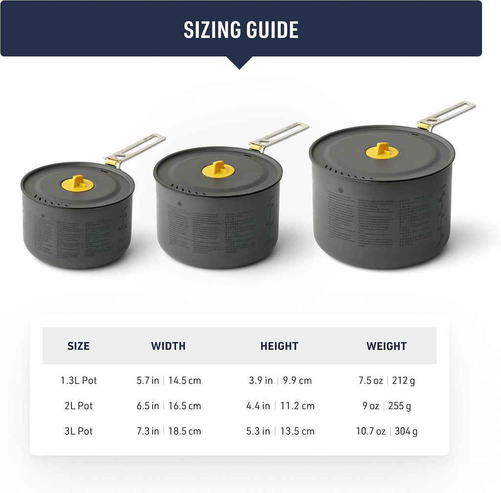 Sea to Summit Frontier Ultralight Camping Cooking Pot