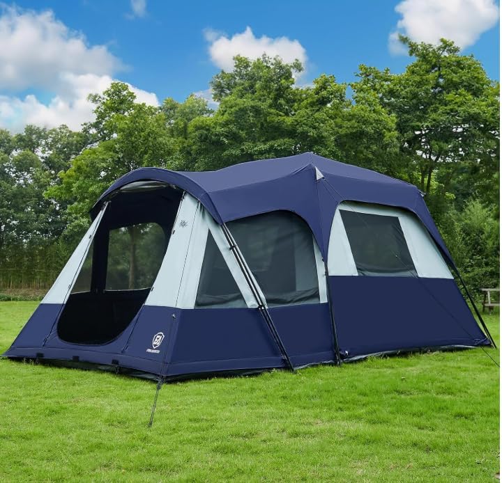EVER ADVANCED 8 Person Blackout Design Cabin Tent