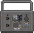 ALLWEI Portable Power Station 500W, 512Wh LiFePO4 Battery UPS Backup Power