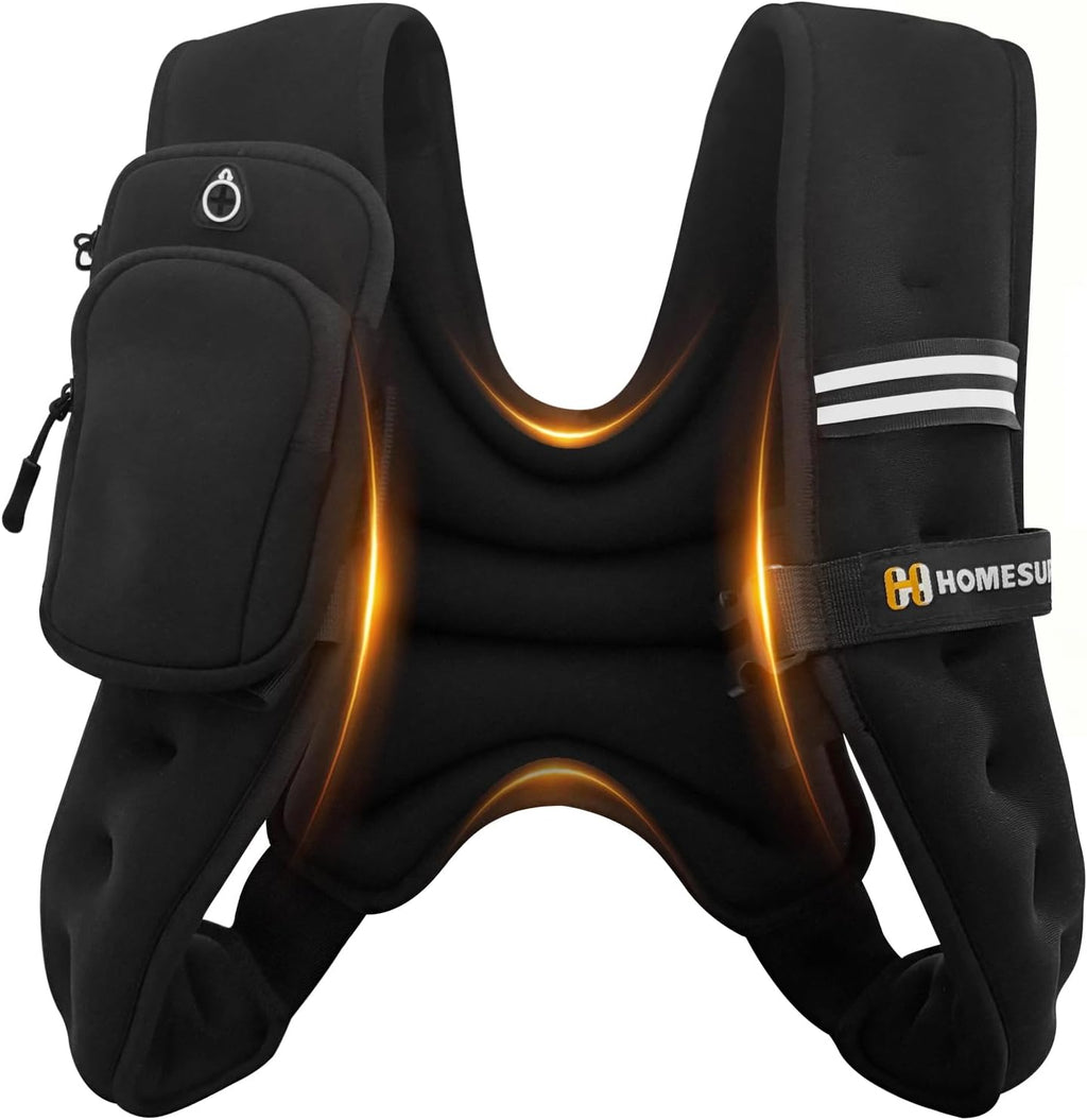 HOMESURE Weighted Vest with Reflective Stripe