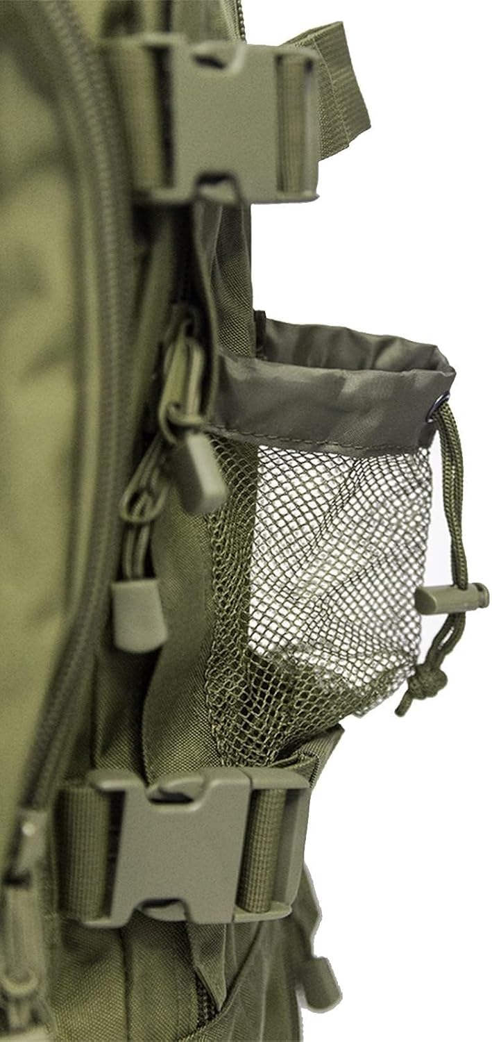 Miramrax Tactical Backpack Military Army Daypack - Assault Pack for Men Molle Backpacks Bug Out Bag 3 Day Pack for Hiking Camping Travel Hunting Rucksack Trekking Green