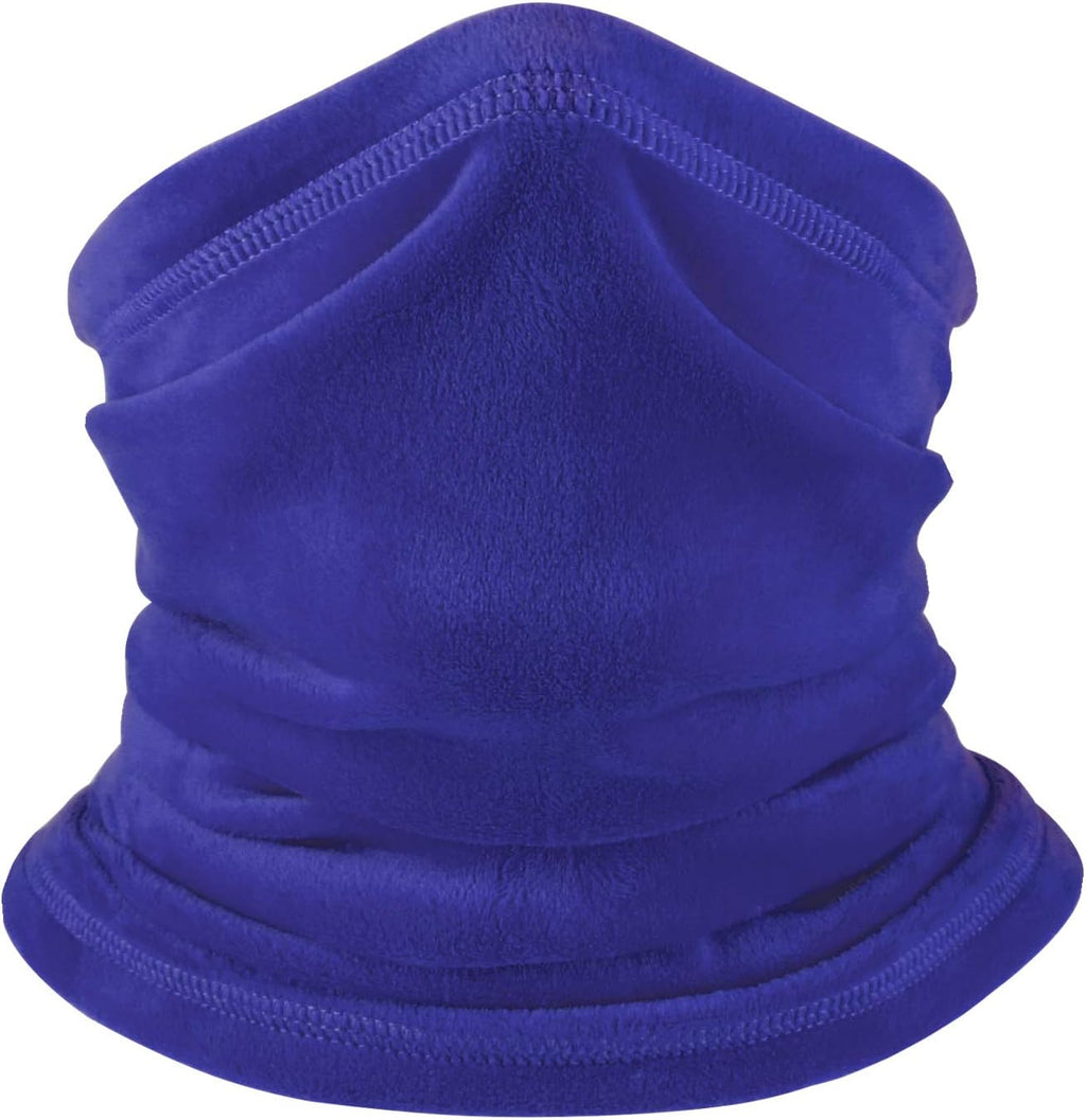 Fleece Neck Warmer Windproof Winter Neck Gaiter for Men Women