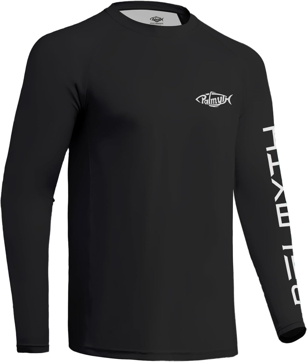 Palmyth Fishing Shirts for Men Long Sleeve UPF 50+ T Shirt Sun Protection