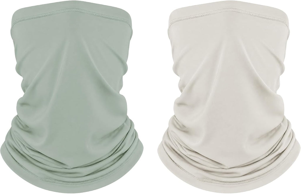 netdraw Unisex UPF 50+ Bamboo Viscose Neck Gaiter 2 Pack