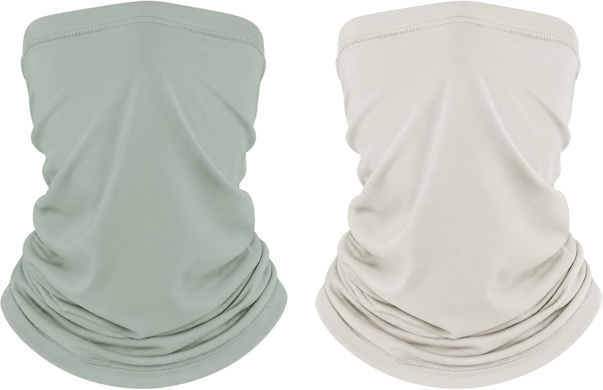 netdraw Unisex UPF 50+ Bamboo Viscose Neck Gaiter 2 Pack