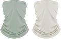 netdraw Unisex UPF 50+ Bamboo Viscose Neck Gaiter 2 Pack