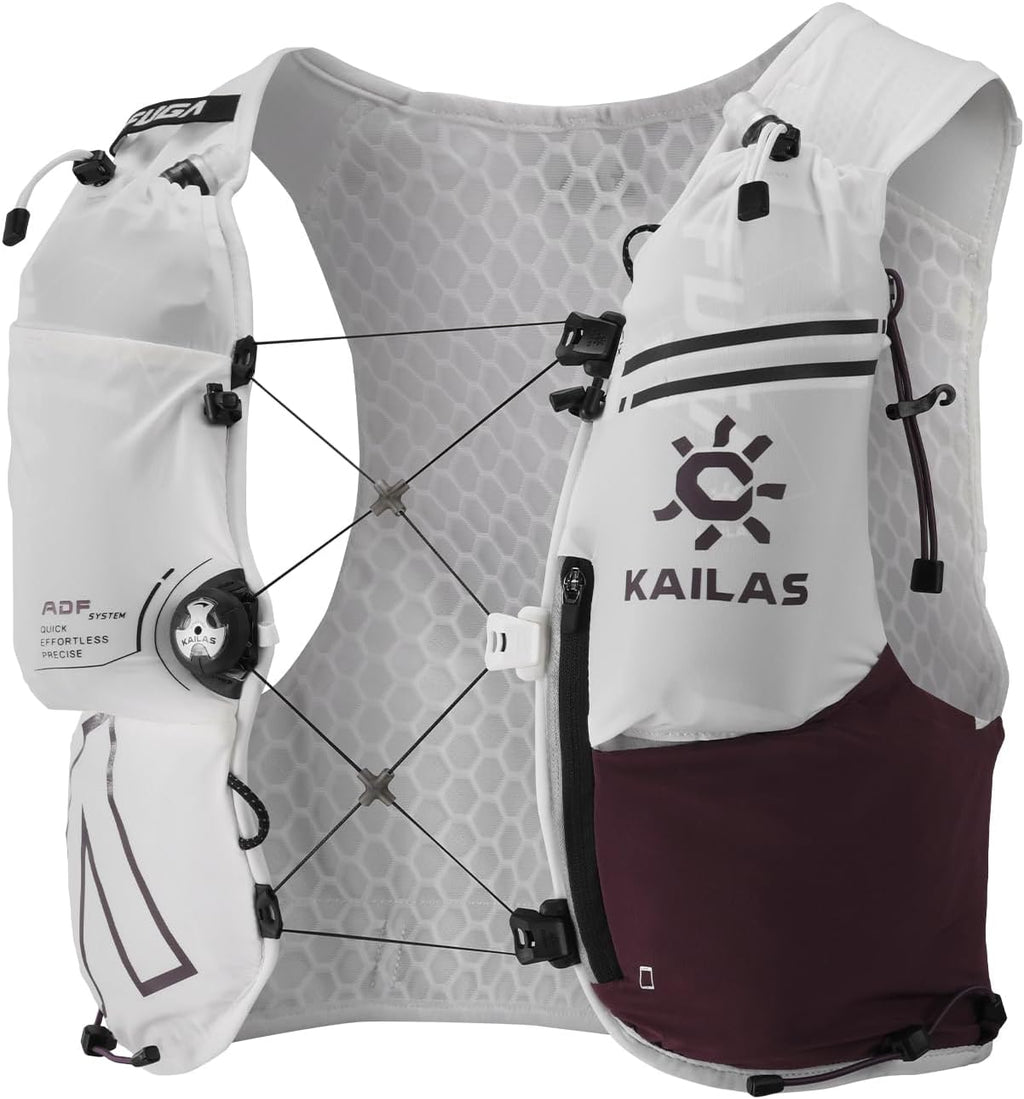 KAILAS FUGA AIR 8 Ⅳ Running Hydration Vest Hydration Pack Lightweight with Two TPU Water Bladders for Women Men Trail Cycling Hiking