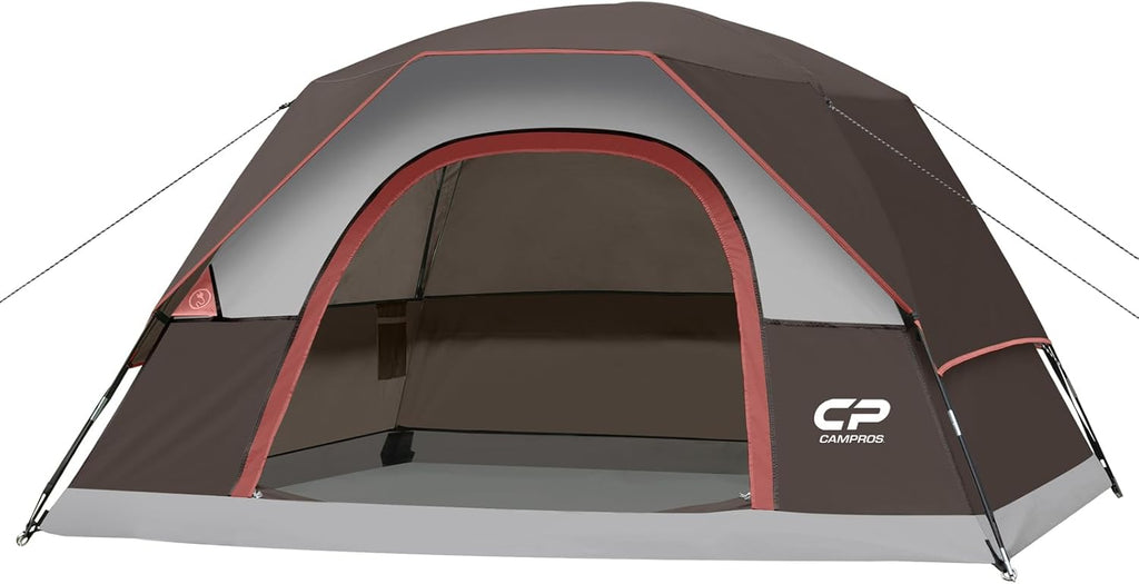 CAMPROS CP Tents for Camping 2/4/6 Person, Waterproof Windproof Dome Tent