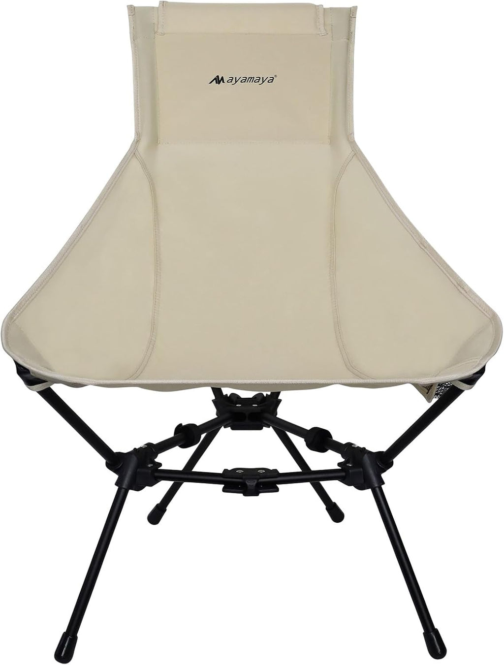 AYAMAYA Ultralight Highback Camping Chair for Camping, Aluminum Widen Frame