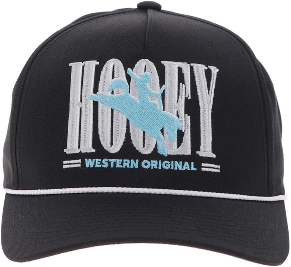 HOOEY Wild Ride Adjustable Snapback Rope Hat