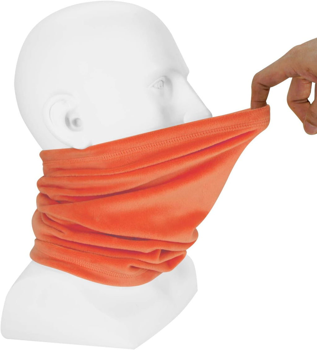 Fleece Neck Warmer Windproof Winter Neck Gaiter for Men Women