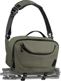 TAAOKA Camera Sling Bag,Travel Waterproof Camera Case with Tripod Holder,Lightweight DSLR/SLR/Mirrorless Small Camera Bags Crossbody for photographers (Dark Green)