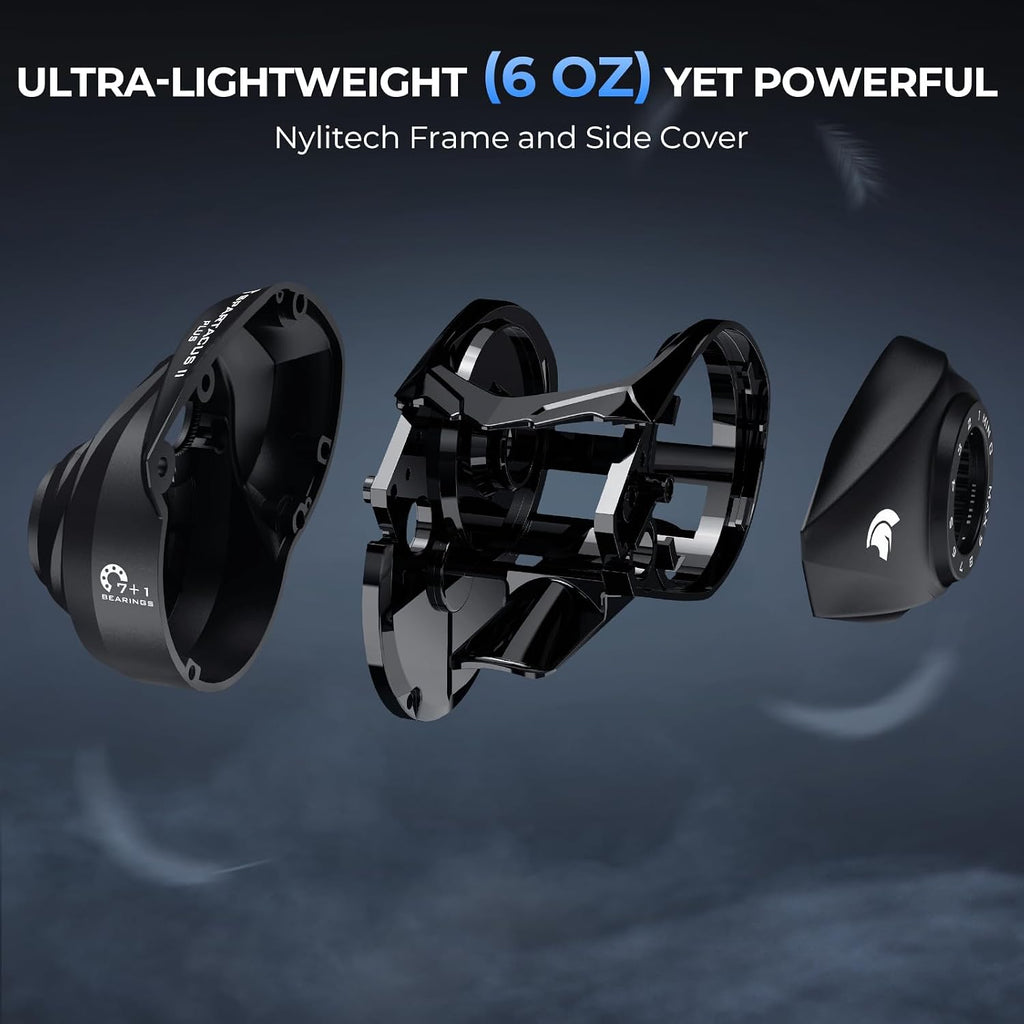 KastKing Spartacus II Plus Baitcasting Fishing Reels with 8.0:1 Gear Ratio