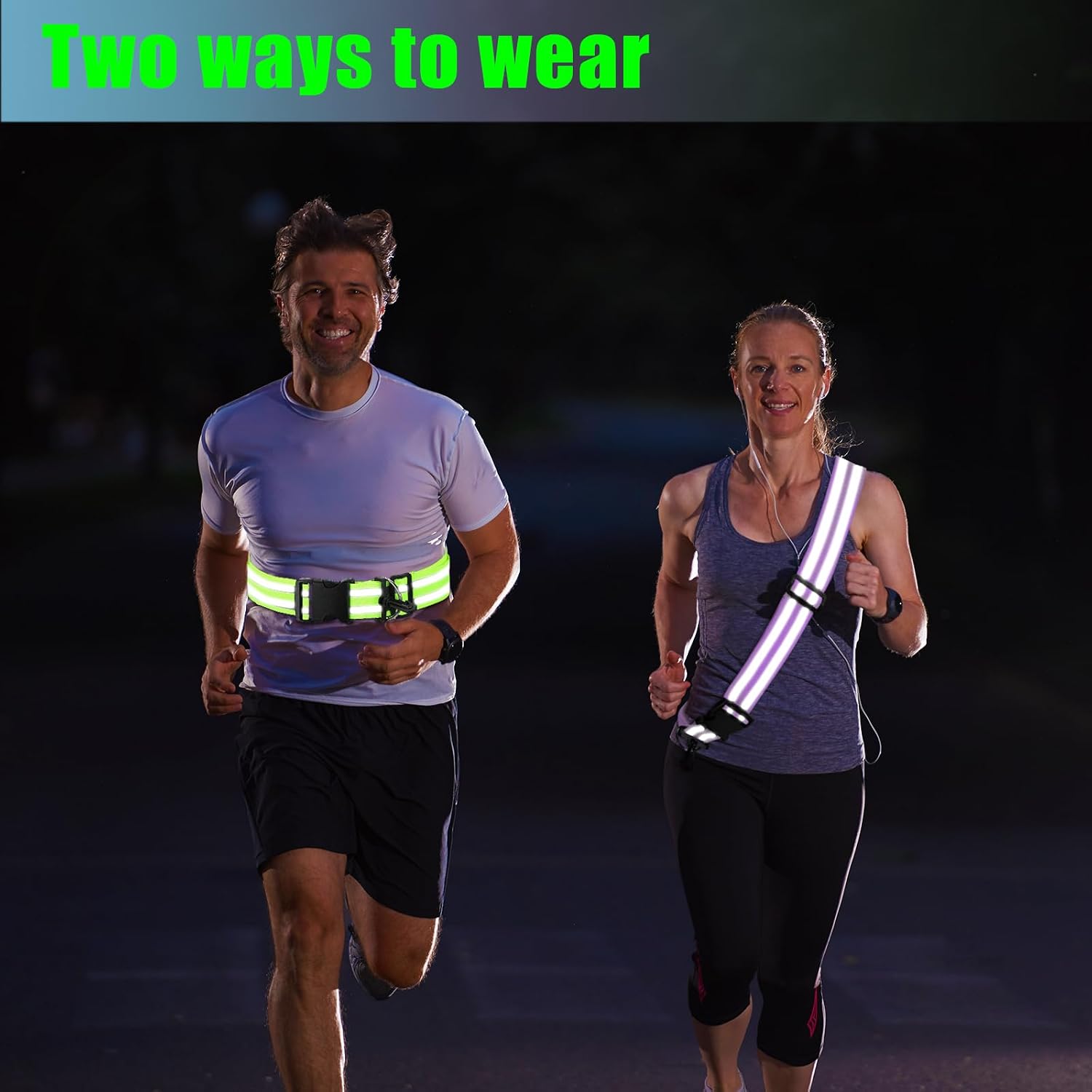 Saintrygo Reflective Sash for Walking