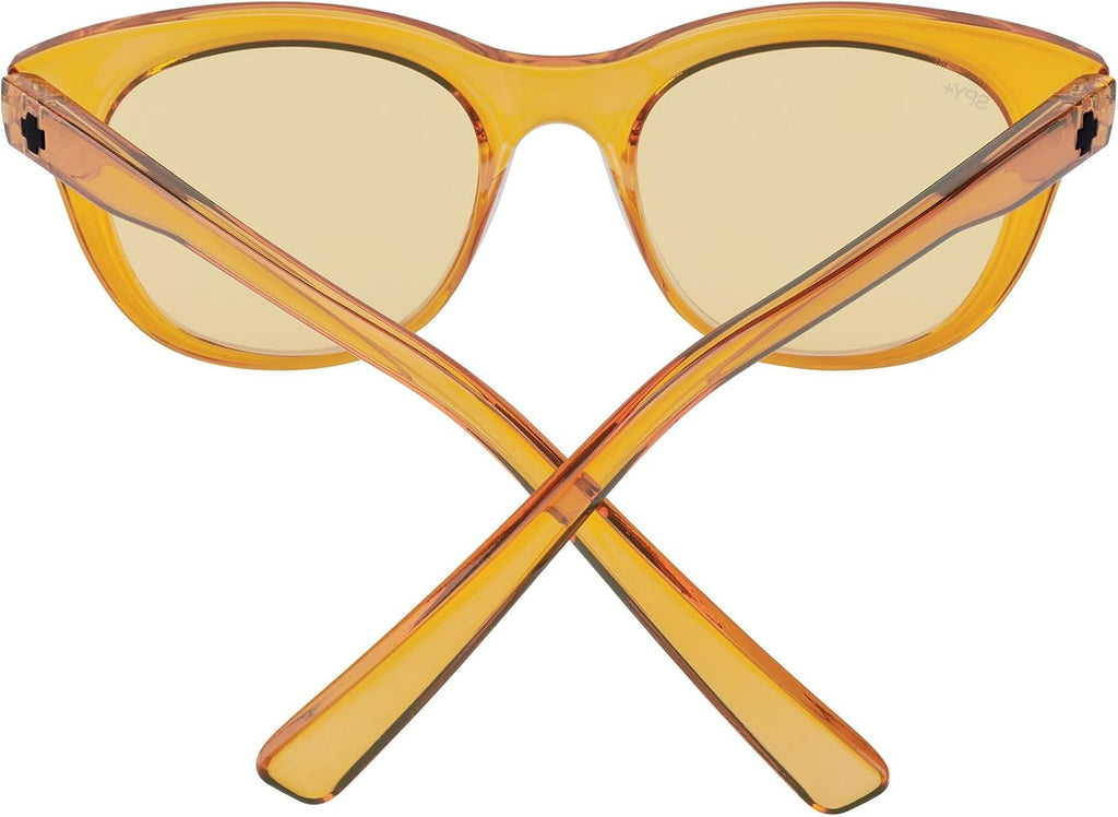Spy Optic Boundless, Round Cat-Eye Sunglasses, Color and Contrast Enhancing Lenses