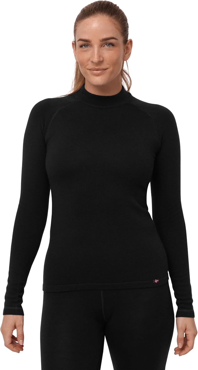 DANISH ENDURANCE Merino Wool Thermal Top for Women, Extreme Cold