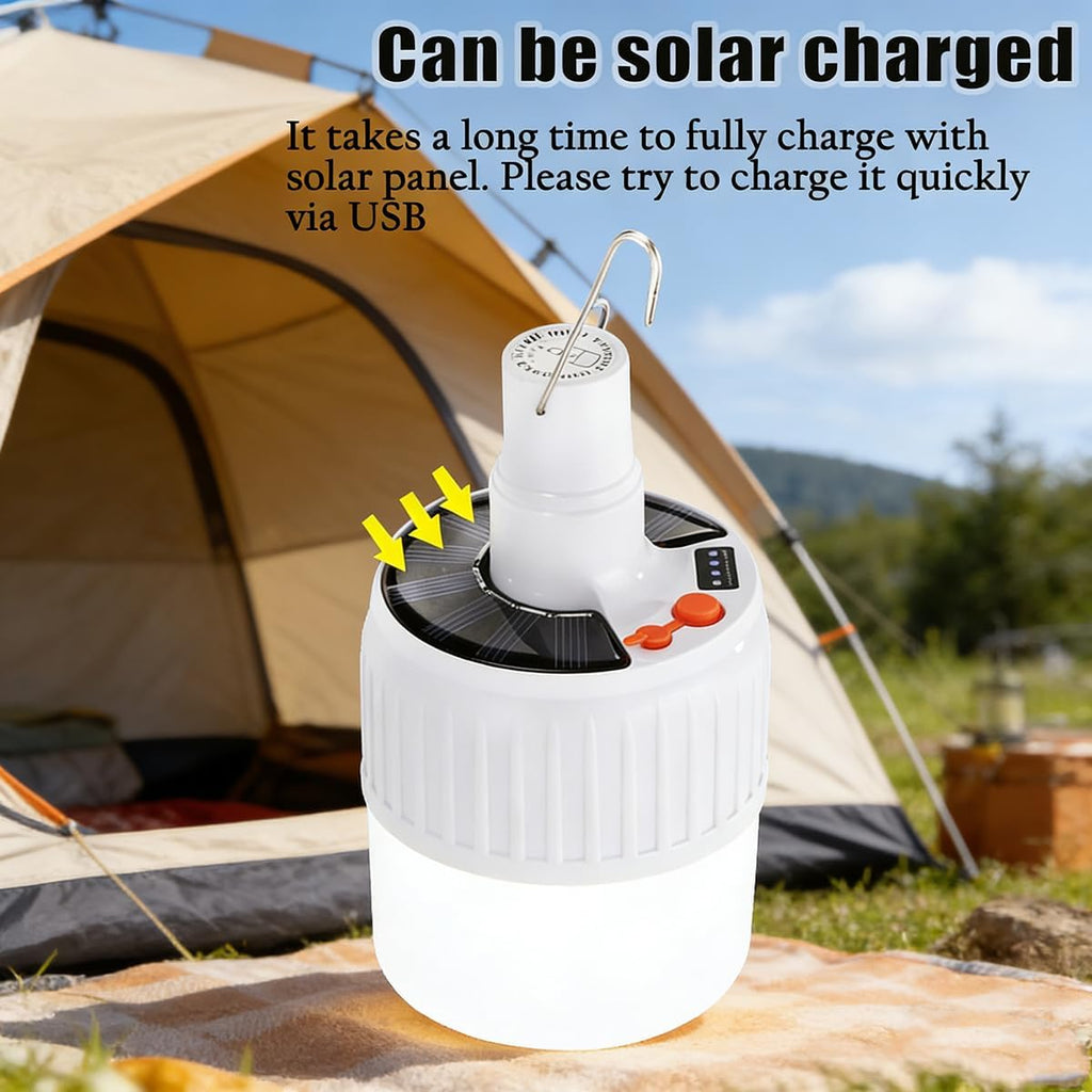 3 PCS Camping Lantern Hanging Light 4000 Rechargeable Tent Lamp with Remote Control LED USB Portable Outdoor Waterproof Emergency Power Outage Hurricane (3pack Bulb with Remote Control)