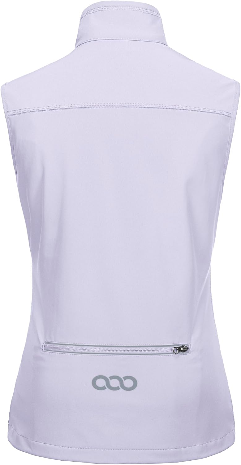 33,000ft Women's Lightweight Running Vest with 6 Pockets for Travel Golf