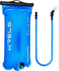 WRELS 1L/1.5L/2L/3L BPA Free Hydration Bladder,Leakproof TPU Water Bladder for Hiking Backpack,Large Opening Water Reservoir Hydration Pack for Running Cycling Camping