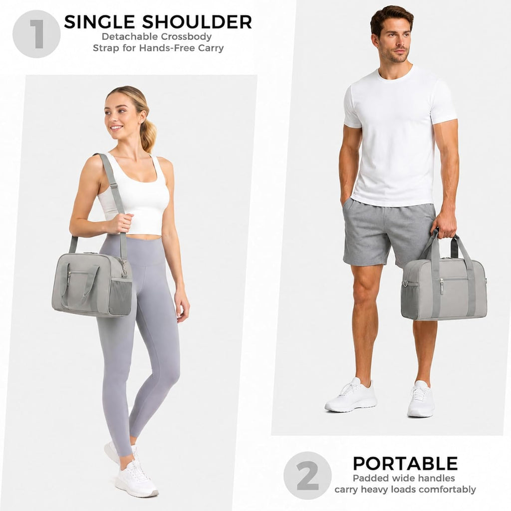 Searock 14-Inch Small Gym Bag for Men & Women, Mini Duffle Bag for Travel