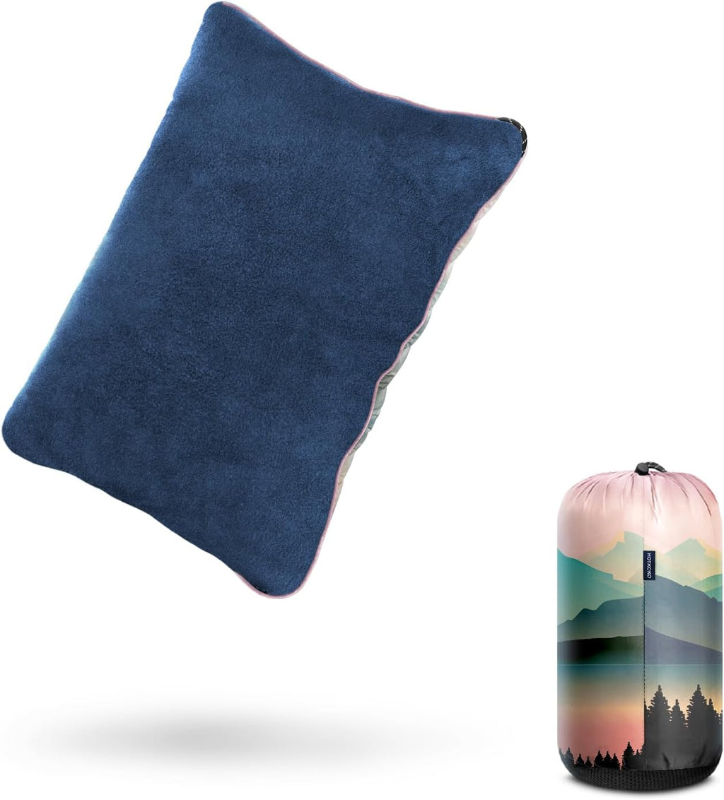 Camping Pillow Compressible Travel Pillow Lightweight Camp Pillow