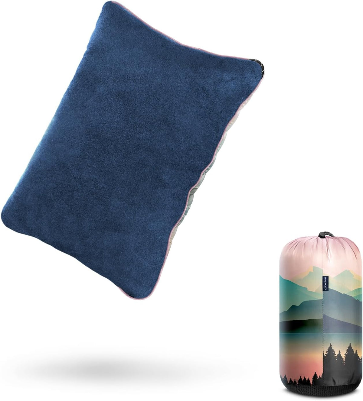 Camping Pillow Compressible Travel Pillow Lightweight Camp Pillow
