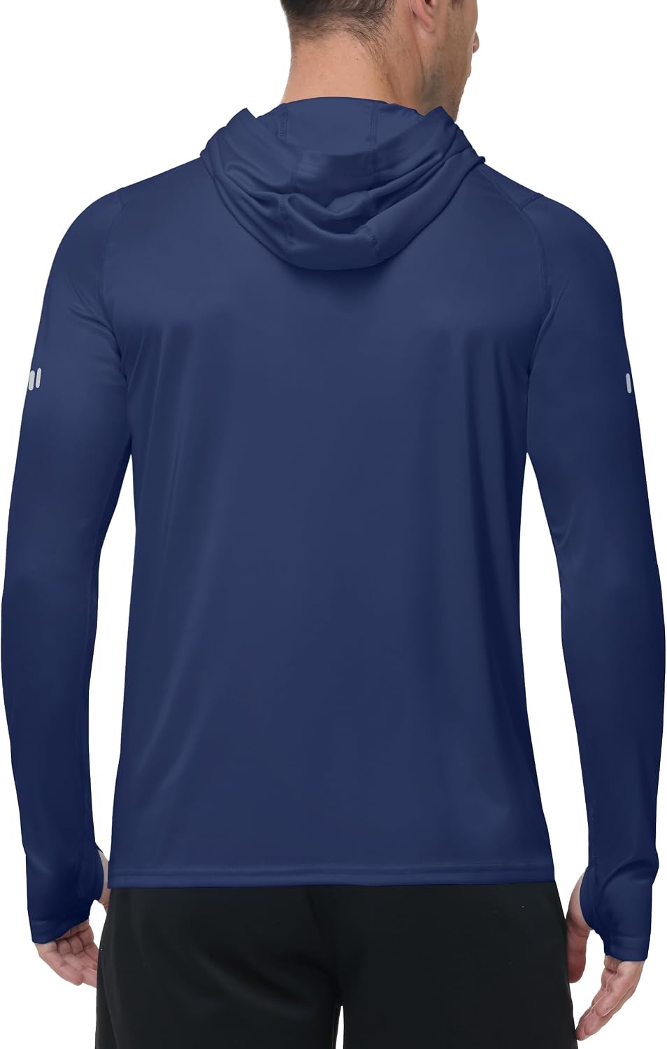Roadbox Men's UPF 50+ Sun Hoodie, UV Long Sleeve Fishing Shirts Rash Guard